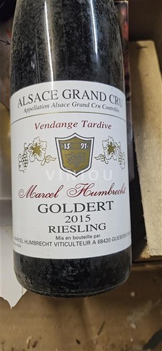 Elzas Alsace Grand Cru Grand Cru Château Marcel Humbrecht Goldert 2015