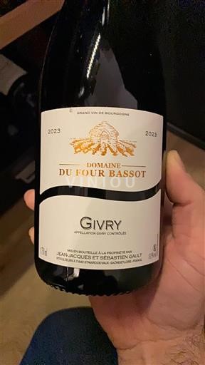 Bourgogne Givry Domaine Four Bassot 2023