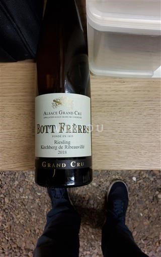 Alsace Ikke specificeret Grand Cru Bott Frères Kirchberg de Ribeauvillé 2018