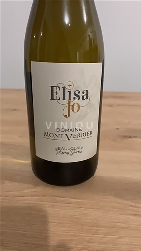 Beaujolais Non specificato Domaine Mont Verrier Elisa Jo 2024