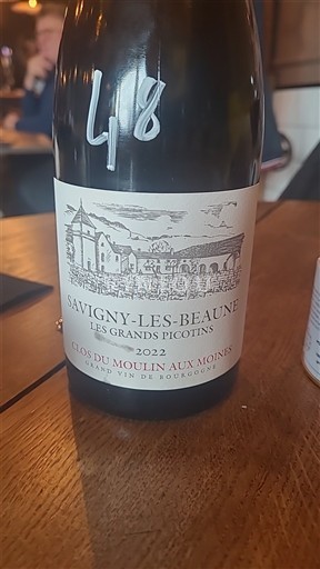Bourgogne Savigny-lès-beaune Clos du Moulin Aux Moines Les Grands Picotins 2022
