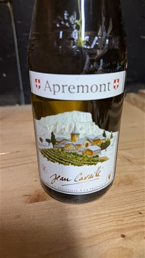 Savoie og Bugey Apremont Jean Cavaille 2017