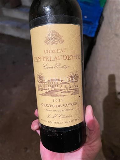 Bordeaux Graves-de-Vayres Château Cantelaudette Prestige 2019