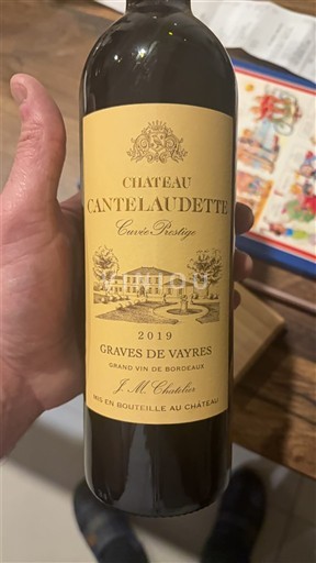 Bordeaux Graves-de-vayres Château Cantelaudette Prestige 2019