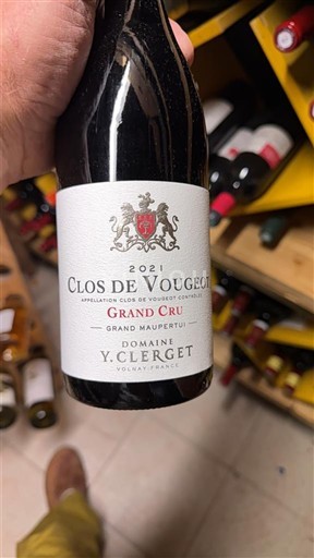 Burgundsko Clos-de-vougeot Grand Cru Domaine Y. Clerget Grand Maupertui 2021