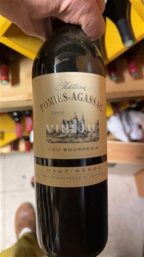 Bordeaux Haut-Médoc Cru Bourgeois Château Pomies-Agassac 1999