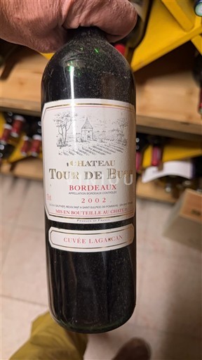 Burdeos Bordeaux Château Tour de Buc Lagacan 2002