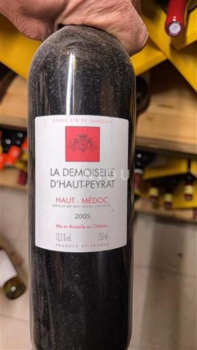 Bordeaux Haut-Médoc La Demoiselle d'Haut-Peyrat 2005