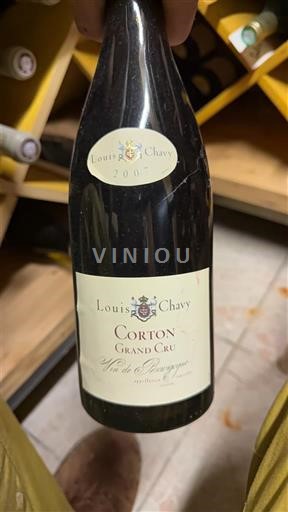 Borgonha Corton Grand Cru Louis Chavy 2007