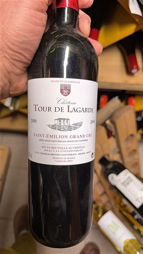 Bordeaux Saint-Émilion Grand Cru Château Tour de Lagarde 2009