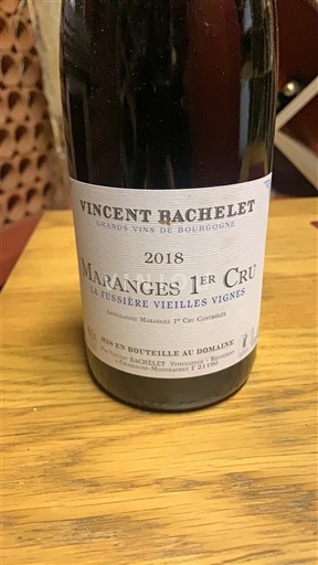 Borgoña No especificado Premier Cru Vincent Bachelet La Fussière Vieilles Vignes 2018