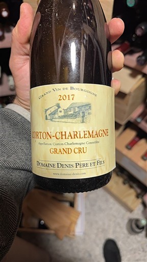 Burgundi Corton-Charlemagne Grand Cru Domaine Nis Père et Fils 2017