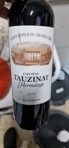 Burdeos Saint-Émilion Gran Cru Grand Cru Château Tauzinat l'Hermitage 2018