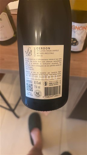 Savoie og Bugey Bugey-Cerdon Sébastien Brun Ikke årgangsbestemt