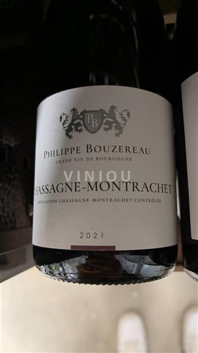 Burgundi Chassagne-Montrachet Philippe Bouzereau 2021