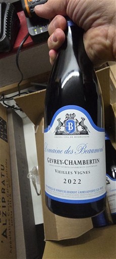 Bourgogne Gevrey-chambertin Domaine S Beaumont Vieilles Vignes 2022