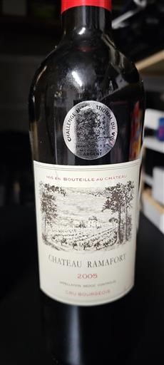 Bordeaux Médoc Cru Bourgeois Château Ramafort 2005