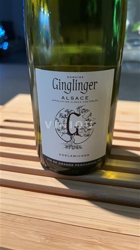 Alsace Domaine Ginglinger Egelwiller Ikke årgangsbestemt