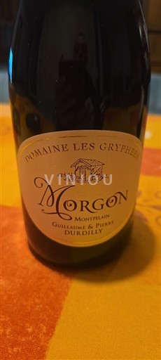 Beaujolais Morgon Domaine Rdilly Les Gryphées 2024