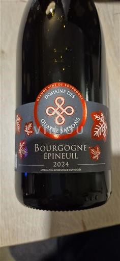 Bourgogne Bourgogne Epineuil Domaine S Quatre Saisons 2024