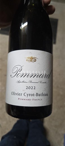 Bourgogne Pommard Olivier Cyrot-Buthiau 2022