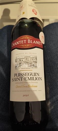 Bordeaux Puisseguin-saint-émilion Maison Bouey 2021
