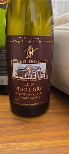 Lucemburská Mosela Grand Premier Cru Pundel-Hoffeld Machtem Ongkaf 2024