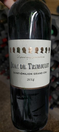 Bordeaux Saint-Émilion Grand Cru Grand Cru Jean de Trimoulet 2014