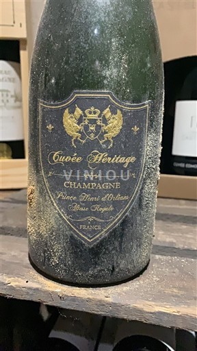 Champaña Champán Prince Henri d'Orléans Héritage Sin añada
