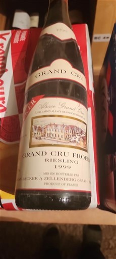 Alsace Riesling Grand Cru Froehn 1999