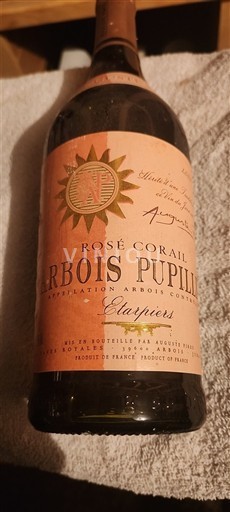 Jura Arbois-Pupillin Les Vins Auguste Pirou Rosé Corail -Etarpiers 2000