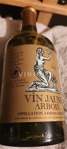 Jura Arbois Henri Maire Vin jaune 2001
