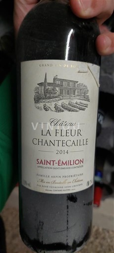 Bordeaux Saint-Émilion Château La Fleur Chantecaille 2014