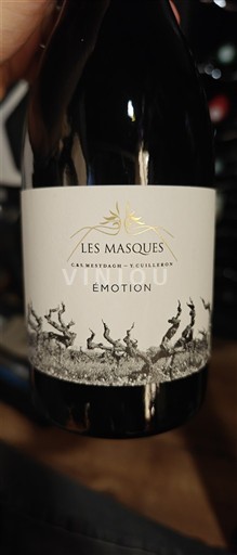 Vinos Rouge sec Émotion Les Masques Non millésimé Francia Provenza, bajo valle del Ródano, Córcega Bocas del Ródano IGP