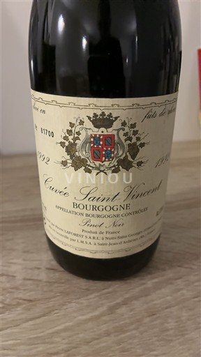 Bourgondië Bourgogne La Société Agricole de Saint-Vincent Saint Vincent 1992