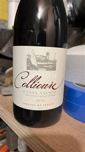 Roussillon Collioure Cuvée Vauban 2016