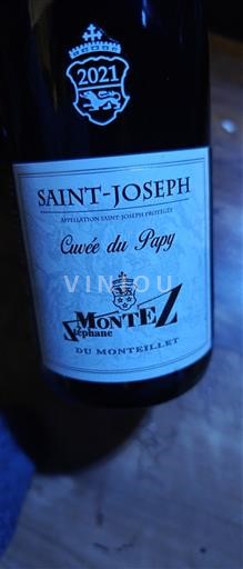 Údolí Rhôny Saint-Joseph Montez du Monteillet du Papy 2021