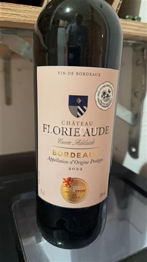 Bordeaux Château Florie Aude Tradition 2022