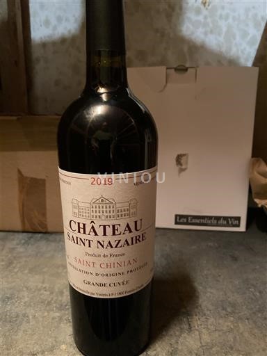 Languedoc Saint-Chinian Château Saint Nazaire Grande 2019