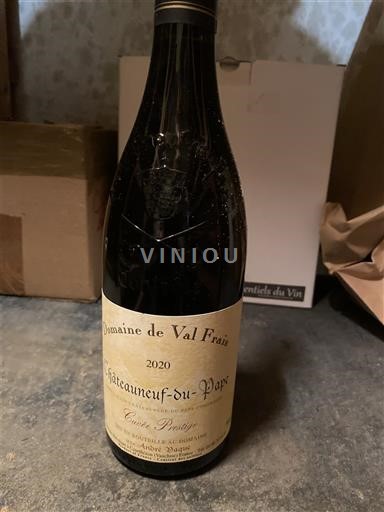 Vallée du Rhône Châteauneuf-du-pape Domaine Val Frais Prestige 2020