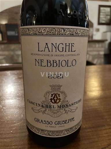 Piedmont Wines Langhe Cascina del Monastero Nebbiolo 2021