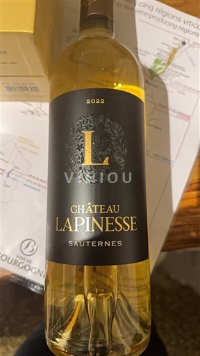 Burdeos Sauternes Château Lapinesse 2022