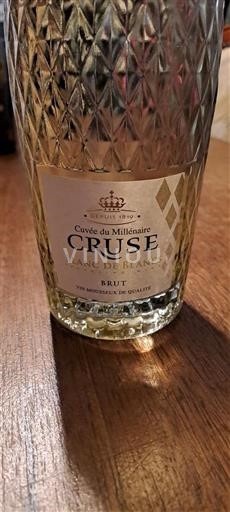 Burdeos Bordeaux Cruse du Millénaire Blanc de Blancs Sin añada