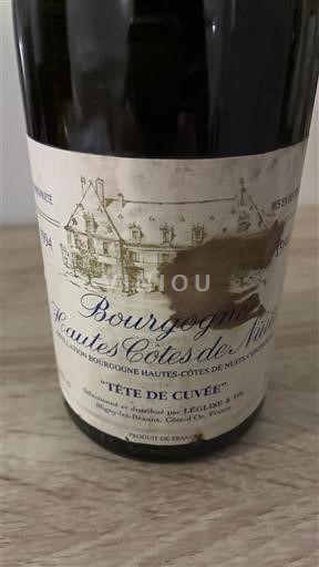 Burgundy Not Specified Bourgogne Hautes côtes de nuits Tête de 1994