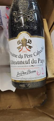 Rona dolina Châteauneuf-du-Pape Domaine Père Caboche 2002