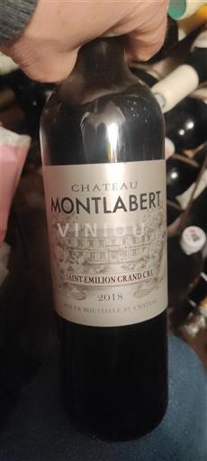 Bordeaux Saint-Émilion Grand Cru Grand Cru Château Montlabert 2018