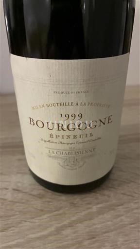 Burgundi Bourgogne Épineuil La Chablisienne Épineuil 1999
