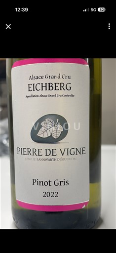 Alsace Grand Cru Pierre de Vigne 2022