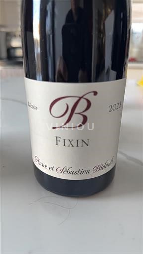 Bourgogne Fixin Anne et Sébastien Bidault 2023