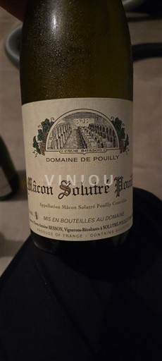 Burgundi Mâcon ja Mâcon-kylät Domaine Pouilly 2019